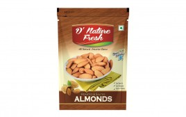 D'nature Fresh Roasted Salted Almonds   Pack  40 grams